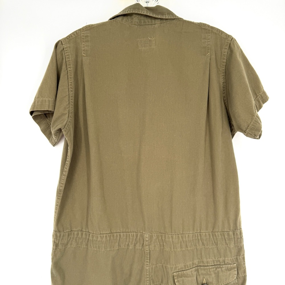 Engineered Garments Combi Suit Olive Green Drab Short Sleeve Utility Boiler Sz 2 - Picture 9 of 16